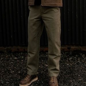 Carpenter pants (olive green)-Never worn w/ tags